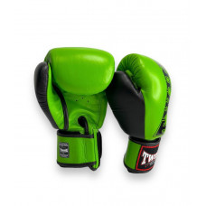 Боксерские перчатки TWINS Special BGVL3-2TA green black 14 oz Боксерские перчатки TWINS Special BGVL3-2TA green black 14 oz