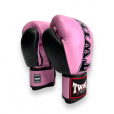 Боксерские перчатки TWINS Special BGVL3-2TA pink black 14 oz