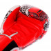 Боксерские перчатки Twins Special FBGVL3-52 Dragon red silver 14 oz