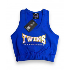 Женский Топ для тайского бокса Twins Special TSB-3 blue XL