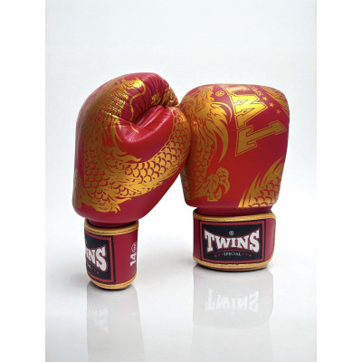 Боксерские перчатки TWINS Special FBGVL3-49 red 12 oz