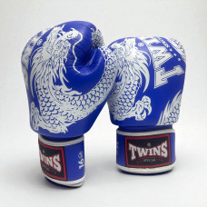 Боксерские перчатки TWINS Special FBGVL3-49 blue-white 12 oz Боксерские перчатки TWINS Special FBGVL3-49 blue-white 12 oz