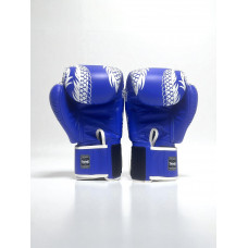 Боксерские перчатки TWINS Special FBGVL3-49 blue-white 16 oz Боксерские перчатки TWINS Special FBGVL3-49 blue-white 16 oz