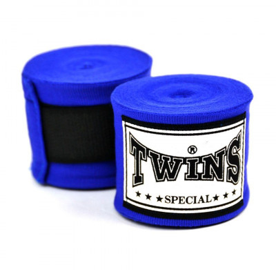 Боксёрские бинты Twins Special CH5 blue
