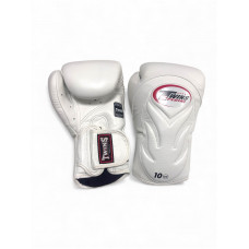 Боксерские перчатки Twins Special BGVL6 white white 14 oz Боксерские перчатки Twins Special BGVL6 white white 14 oz