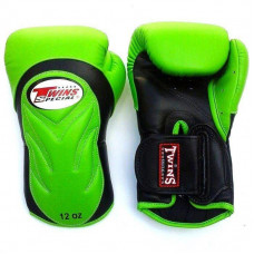Боксерские перчатки BGVL6 black-green 14 oz