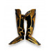 Защита голени Twins Special FSGL10-49 black gold - XL