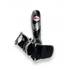 Защита голени Twins Special FSGL10-49 black silver - M