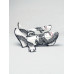 Защита голени Twins Special FSGL10-49 white black - L