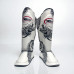 Защита голени Twins Special FSGL10-49 white black - L