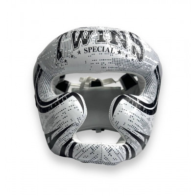 Шлем боксерский Twins Special FHGL3-TW5 white black M