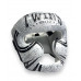 Шлем боксерский Twins Special FHGL3-TW5 white black L
