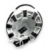 Шлем боксерский Twins Special HGL11 black white XL