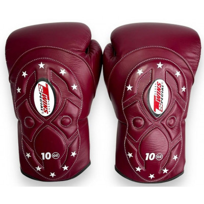 Боксерские перчатки Twins BGVL6 MK maroon maroon 14 oz
