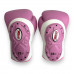 Боксерские перчатки Twins BGVL6 MK white pink 16 oz