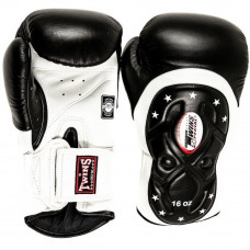 Боксерские перчатки Twins BGVL6 MK white black 10 oz Боксерские перчатки Twins BGVL6 MK white black 10 oz