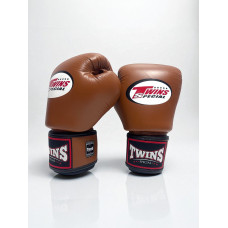 Боксерские перчатки Twins Special BGVL3 brown 12 oz