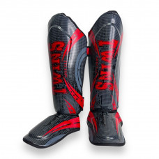 Защита голени Twins Special FSGL10-TW5 black red XL