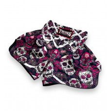 Шорты для бокса Twins Special TBS Halloween pink XL Шорты для бокса Twins Special TBS Halloween pink XL