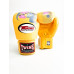 Боксерские перчатки Twins FBGVL3-13 yellow 12 oz