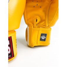 Боксерские перчатки Twins FBGVL3-13 yellow 16 oz