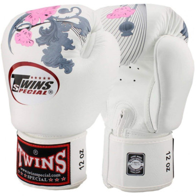 Боксерские перчатки Twins FBGVL3-13 white 14 oz