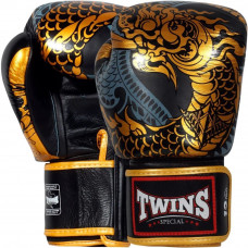Боксерские перчатки FBGVL3-52 Dragon black gold 12 oz Боксерские перчатки FBGVL3-52 Dragon black gold 12 oz