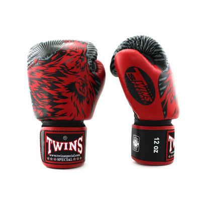 Боксерские перчатки Twins FBGVL50 red 10 oz