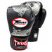Боксерские перчатки Twins FBGVL3-23 black silver 10 oz Боксерские перчатки Twins FBGVL3-23 black silver 10 oz