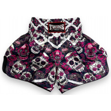 Шорты для бокса Twins Special TBS Halloween pink M Шорты для бокса Twins Special TBS Halloween pink M