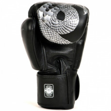 Боксерские перчатки Twins FBGVL3-23 black silver 14 oz