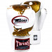 Боксерские перчатки Twins FBGVL3-23 white gold 12 oz