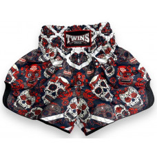 Шорты для бокса Twins Special TBS Halloween red S Шорты для бокса Twins Special TBS Halloween red S