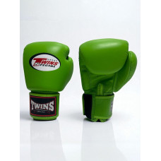 Боксерские перчатки Twins Special BGVL3 green neon 10 oz