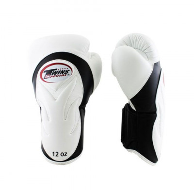 Боксерские перчатки BGVL6 black-white 12 oz