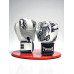 Боксерские перчатки TWINS FBGVL3-49 white black 14 oz