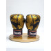 Боксерские перчатки TWINS FBGVL3-49 black gold 14 oz Боксерские перчатки TWINS FBGVL3-49 black gold 14 oz