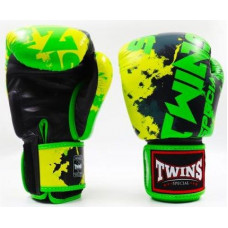 Боксерские перчатки Twins FBGVL3-61 green 16 oz Боксерские перчатки Twins FBGVL3-61 green 16 oz
