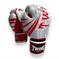 Боксёрские перчатки FBGVL3-TW5 white red 14 oz Боксёрские перчатки FBGVL3-TW5 white red 14 oz