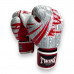 Боксёрские перчатки FBGVL3-TW5 white red 14 oz Боксёрские перчатки FBGVL3-TW5 white red 14 oz
