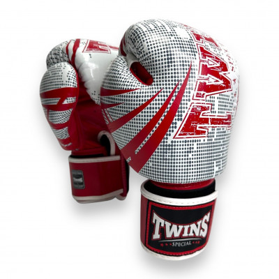 Боксёрские перчатки FBGVL3-TW5 white red 16 oz