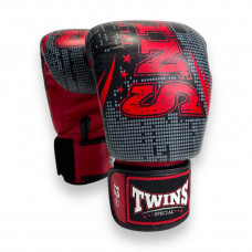 Боксёрские перчатки FBGVL3-TW5 black red 12 oz Боксёрские перчатки FBGVL3-TW5 black red 12 oz