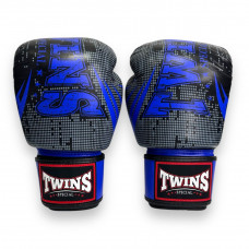 Боксёрские перчатки FBGVL3-TW5 black blue 12 oz Боксёрские перчатки FBGVL3-TW5 black blue 12 oz