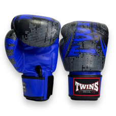 Боксёрские перчатки FBGVL3-TW5 black blue 12 oz Боксёрские перчатки FBGVL3-TW5 black blue 12 oz