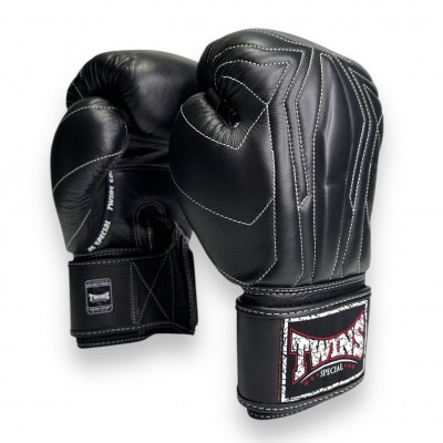 Боксерские перчатки Twins Special BGVL14 black 12 oz