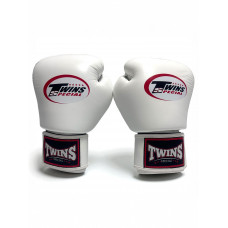 Боксерские перчатки Twins Special BGVL3 white 12 oz Боксерские перчатки Twins Special BGVL3 white 12 oz
