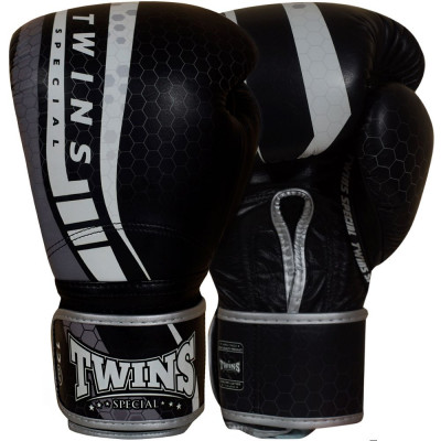 Боксерские перчатки Twins Special BGVL15 black 12 oz