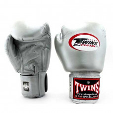 Боксерские перчатки Twins Special BGVL3 silver 16 oz Боксерские перчатки Twins Special BGVL3 silver 16 oz